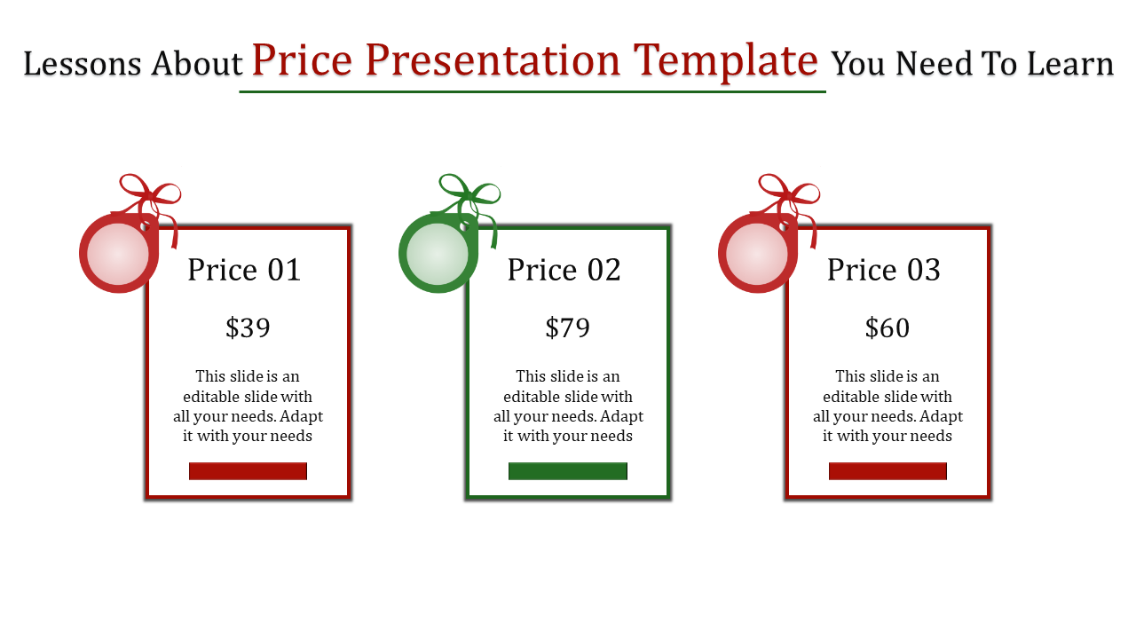 price presentation template-Lessons About Price Presentation Template You Need To Learn